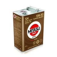 MITASU MOTOR OIL SN 5W-30 ILSAC GF-5 Synthetic Blended (4л)