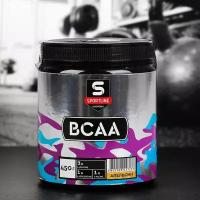 Аминокислоты SportLine BCAA, апельсин, спортивное питание, 450 г