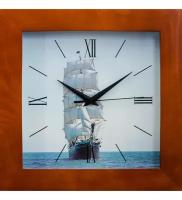 Часы настенные Парусный фрегат