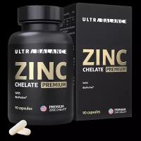 Цинк Хелат/Zink Chelate Premium UltraBalance капсулы по 300 мг 90 шт