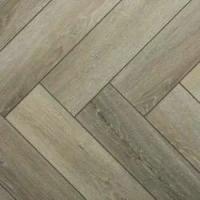 Плитка ПВХ елочкой Aquafloor (Аквафлор) Parquet+ AF6018PQ 720 x 120 x 7 мм (замковая, 43 класс (0,5 мм), с подложкой, окрашенная фаска 4v, защитное покрытие CPL, тиснение в регистр)