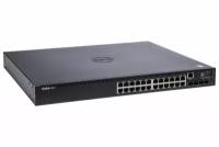 Коммутатор DELL PowerSwitch N1500 N1524P N1524P-AEVY-01/PoE 600Вт./Управляемый Layer 2