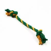 Грейфер канатный Dental Knot 2 узла, 330*40*40, желтый/зеленый
