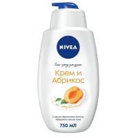 Гель для душа Nivea Крем и Абрикоc увлажняющий 750 мл, 1354600