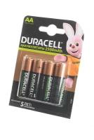 Duracell Аккумулятор Duracell Ni-MH TURBO AA 2500mAh BL4, 4шт (HR6-4BL)