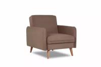Кресло FINSOFFA ANN 79*90 h86 (см) Современное стильное комфортное красивое мягкое кресло с раскладной спинкой Relax