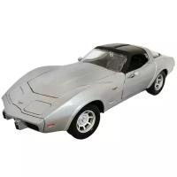 Chevrolet Corvette 1979 1:24 коллекционная металлическая модель автомобиля MotorMax 73244 silver