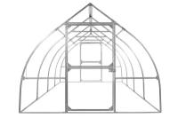 Теплица парник Сота Богатырь, Каркас 3х6х2,32м, Оцинкованный металл, дачная конструкция