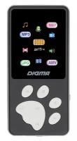 Плеер Hi-Fi Flash Digma S4 8Gb черныйсерый1.8