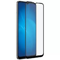 Закаленное стекло с цветной рамкой DF (fullscreen+fullglue) для Realme C11 rmColor-10 (black)