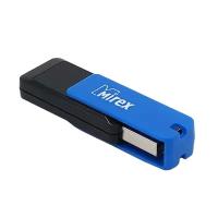 Флешки Mirex Флешка Mirex CITY BLUE, 32 Гб, USB2.0, чт до 25 Мб/с, зап до 15 Мб/с, синяя