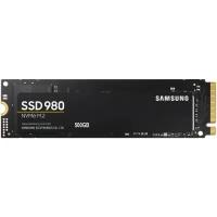 Твердотельный накопитель SSD M.2 500 GB Samsung 980 Client SSD MZ-V8V500BW PCIe Gen4x4 with NVMe, 3100/2600, IOPS 400/470K, MTBF 1.5M, 3D NAND TLC, 30