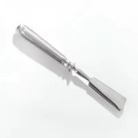 Нож для паштета лаконичной формы, серебро, сталь, Вюртембергская фабрика металлических изделий (WMF), Германия, 1910-1925 гг