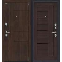 Входная дверь Porta S 9/П29 (Модерн) Almon 28/Wenge Veralinga (дверь металлическая) Браво