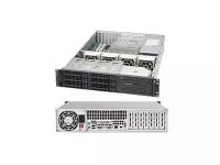 Серверный корпус 2U Supermicro СSE-823TQ-653LPB 650 Вт чёрный