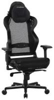 Компьютерное кресло DXRacer AIR/D7200 игровое, обивка: искусственная кожа/текстиль, цвет: черный