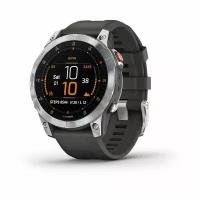 Умные Смарт-часы Garmin Epix Gen 2 / Металлические спортивные смарт-часы / Сланцево-стального цвета с ремешком графитового цвета