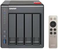 Сетевое хранилище NAS Qnap D4 Pro (Rev. B) черный