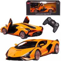 Машина р/у 1:14 Lamborghini Siant оранжевый цвет, 2,4 G, открывающиеся дверцы RASTAR 97700OR