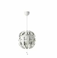 IKEA PS 2014 Вертикальный подвесной светильник, цвет белый/серебристый, длина 35 см