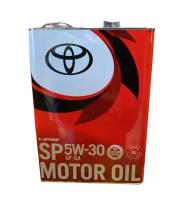 Оригинальное моторное масло Toyota Motor Oil SP 5W30 4л