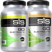 Изотоник SCIENCE IN SPORT (SiS) GO Electrolyte Powder 2 x 1600 г, Лимон-Лайм, Тропические фрукты