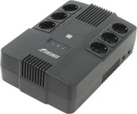 ИБП Powerman Brick 800 800 VA, EURO, розеток - 6