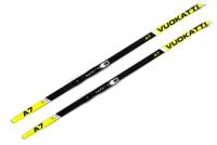 Лыжный комплект Vuokatti без палок NNN Step-in (Wax), Black/Yellow, 175 см