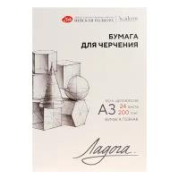 Завод художественных красок «Невская палитра» Бумага для черчения в папке 297 х 410, А3, ЗХК 