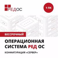 Операционная система РЕД ОС. Конфигурация: «Сервер» 1ПК/Бессрочный