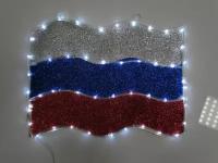 Flesi Russian Flag 91,44 х 71,12см Светодиодное пано