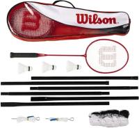 Комплект для бадминтона Wilson TOUR BMTN STL POLES 4 PC KIT Унисекс WRT844400 3