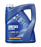 MANNOL 7504-5 Mannol Масло Моторное Полусинтетическое Diesel Extra 10W40 Ch-4/Sl 5Л