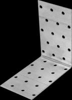 Угол крепежный равносторонний KUR 100x100x60x1.8 оцинкованная сталь цвет серый