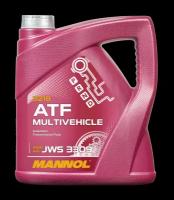 8218 ATF Multivehicle JWS 3309, 4L, 82184, масло синтетическое, Mannol
