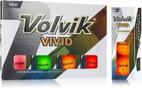 Мячи для гольфа Volvik Vivid Golf Balls, в ассортименте (Volvik Vivid Golf Balls)