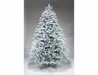 Искусственная елка Абсолют Морозная с шишками 230 см, литая + ПВХ, царь елка атмр/Ш-230