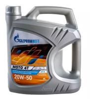 Gazpromneft Масло Moto 4T 20W-50 4 л, 2389906617