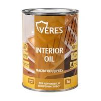 Масло для дерева Veres Interior Oil, 1 л, палисандр