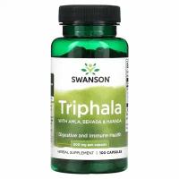 Swanson, Triphla with Amla, Behada & Harada, 500 mg, 100 Capsules