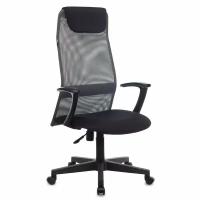 Кресло офисное KB-8, ткань-сетка, серое