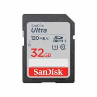 Карта памяти SanDisk Ultra SDHC 32ГБ (SDSDUN4-032G-GN6IN)