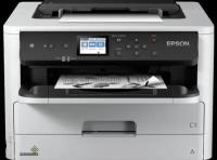 Принтер струйный Epson WorkForce Pro WF-M5298DW (монохромный, А4, печать 1200x2400dpi, 34ppm, 330л.,дуплекс,USB,Ethernet, Wi-Fi,контейнер с чернилами на 2000 стр.)