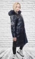 Пуховики и зимние куртки BGT Пуховик женский зимний. Разм.46, черный