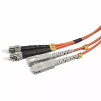 Cablexpert Двунаправленный мультимодовый оптоволоконный кабель, ST/SC, (50/125 OM2), 1 м
