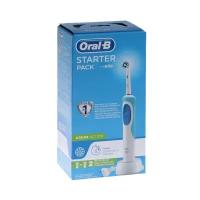 Электрические зубные щётки Oral-B Электрическая зубная щетка Oral-B Vitality D12.523.1 CrossAction Dark, 7600дв/мин, type 3709