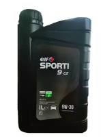 Синтетическое моторное масло ELF Sporti 9 C2 5w-30, 1 л