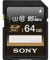 Карта памяти SD 64 Gb Sony class 10, UHS-I U3, (SF-64UZ)