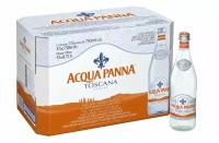 Минеральная вода Acqua Panna / Аква Панна негазированная стекло 0.75 л (12 штук)
