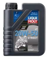 LIQUI MOLY 7632 Масо моторное дя 4-т.мотоц. Motorbike 4T Street 20W-50 SG/SJ/SL (1)